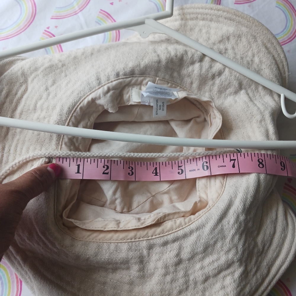 4X$30 Madewell  Linen Hat  Cream In Great condition. womens & Girls - Picture 3 of 12